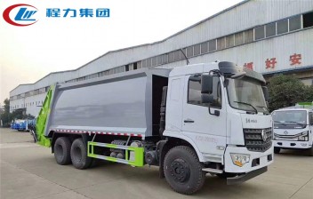 国六【18立方】东风专底后双桥 压缩垃圾车